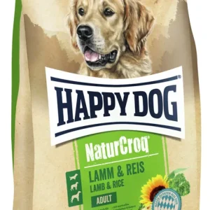 Neue Kollektion HAPPY DOG NaturCroq Lamm & Reis 4 Kilogramm Hundetrockenfutter